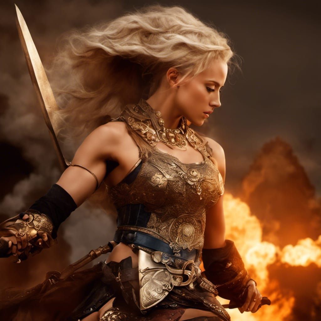 Viking Warrior Woman 6