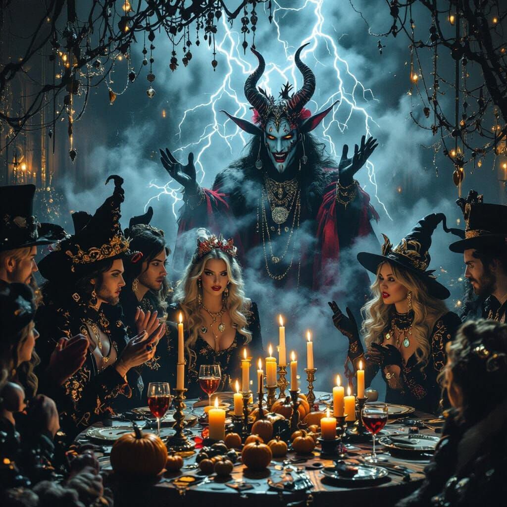 Opulent Halloween Party: Stars Summon Pan