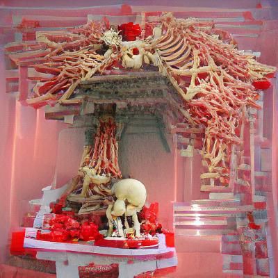 Macabre Shrine of Flesh and Bone