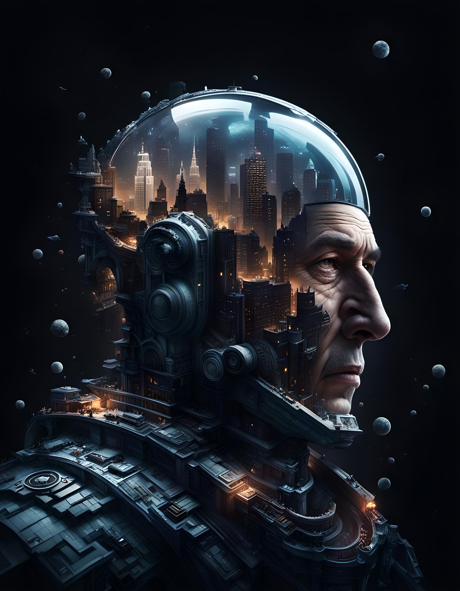 Intricate Digital Painting of a Mind