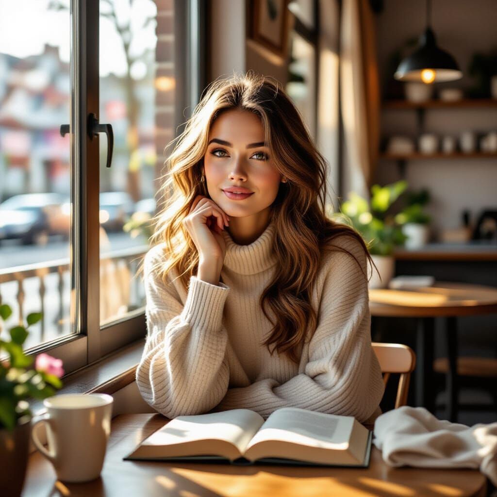 Realistic Beauty Captured in Everyday Settings