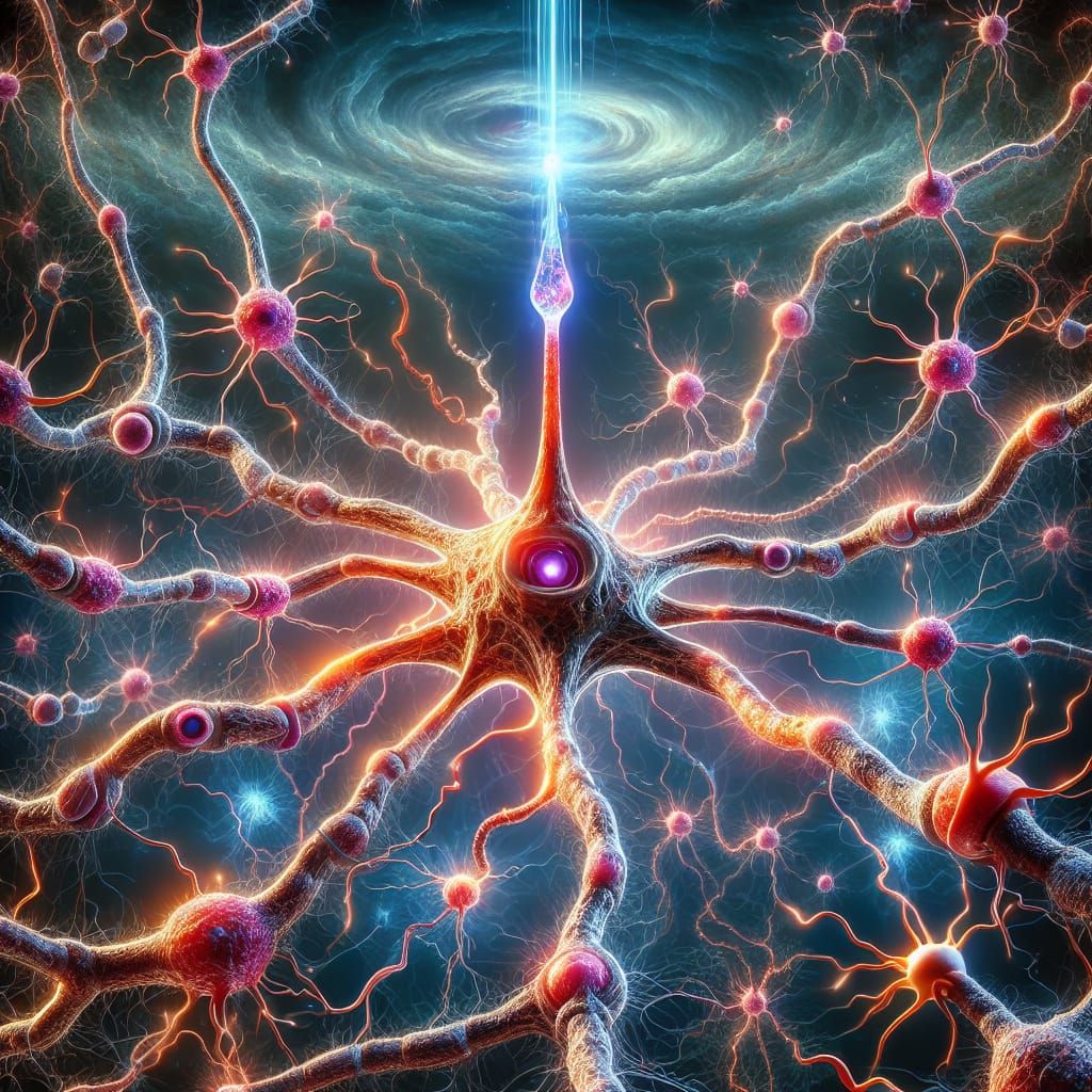 Malfunctioning Neuron Synapse with Dripping Activity