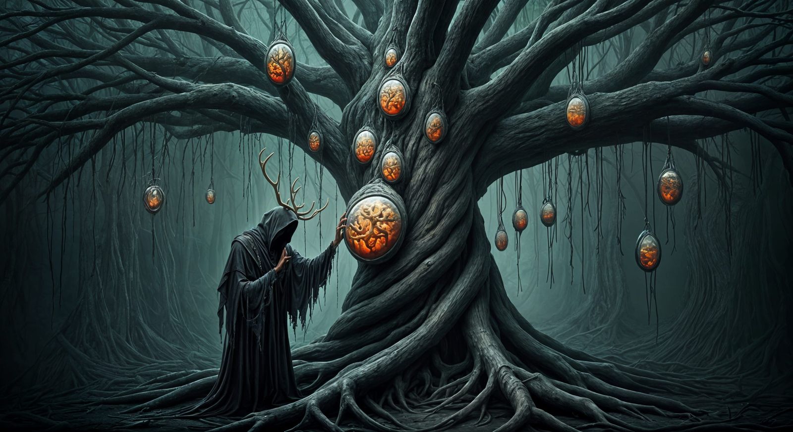 Tree of Life Bearing Twisted Fruit