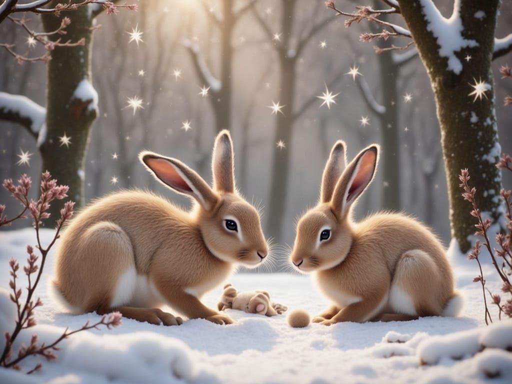 Winter Rabbits