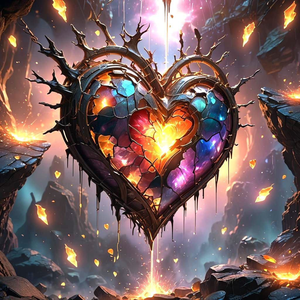 Heart Sacrifice: A Fantastical Matte Painting