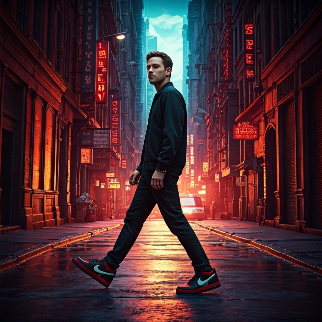 Hyperrealistic Matt Murdoch in Hell's Kitchen