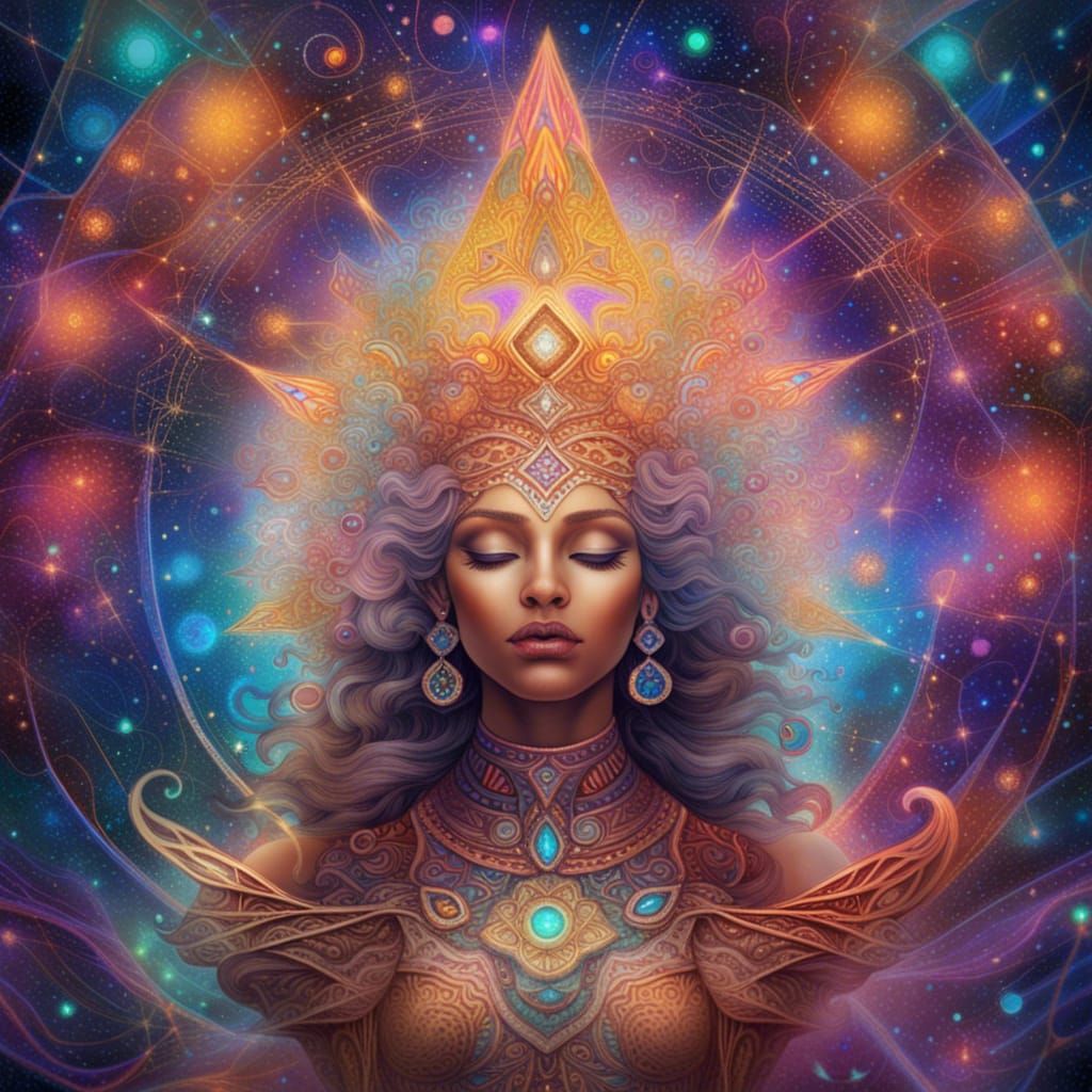 Empress of Light in Holographic Astral Style