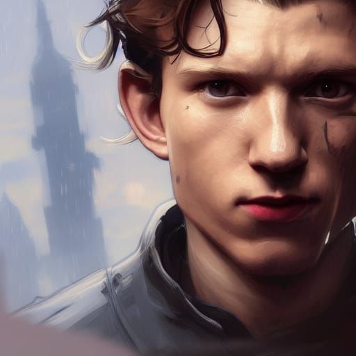 Detailed Portrait with Dynamic Lighting