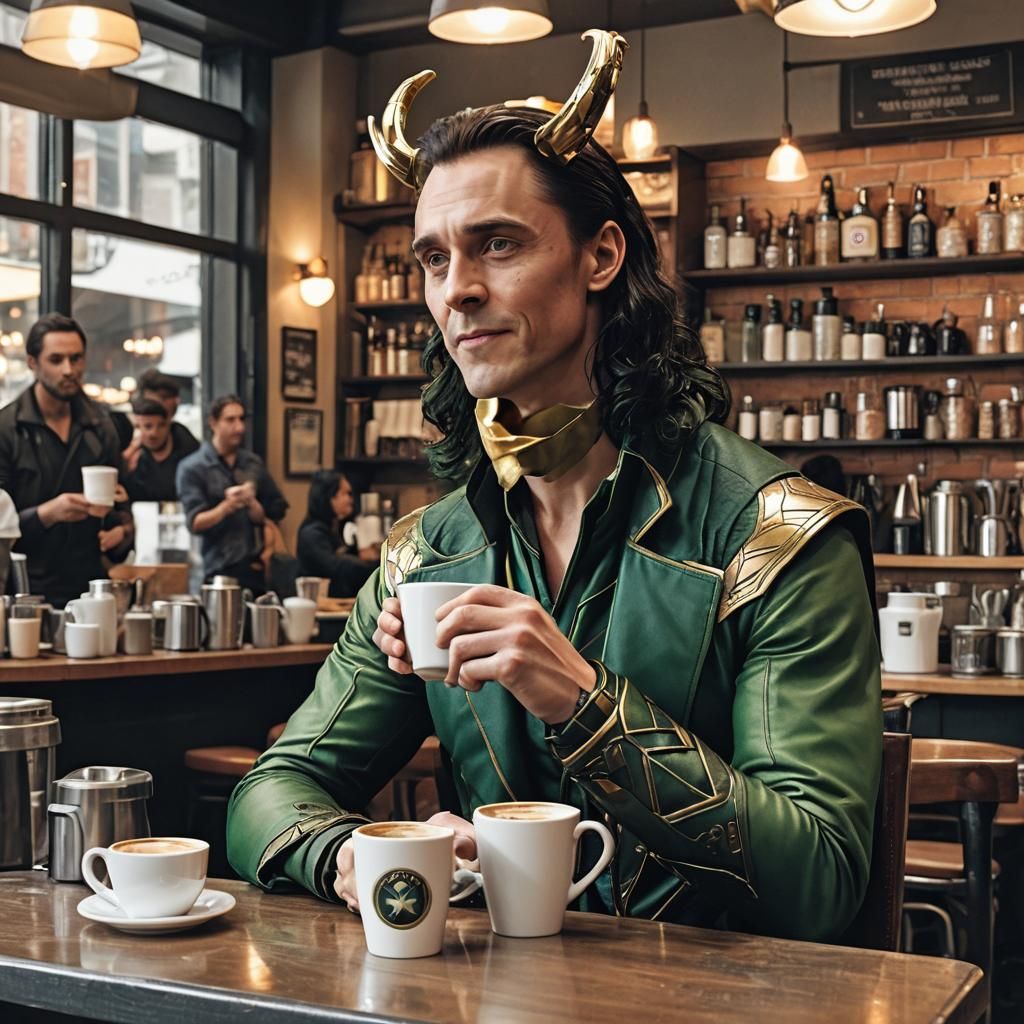 Loki Takes a Coffee Break