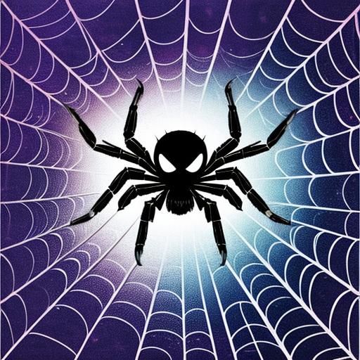 Kawaii Spider Illustration