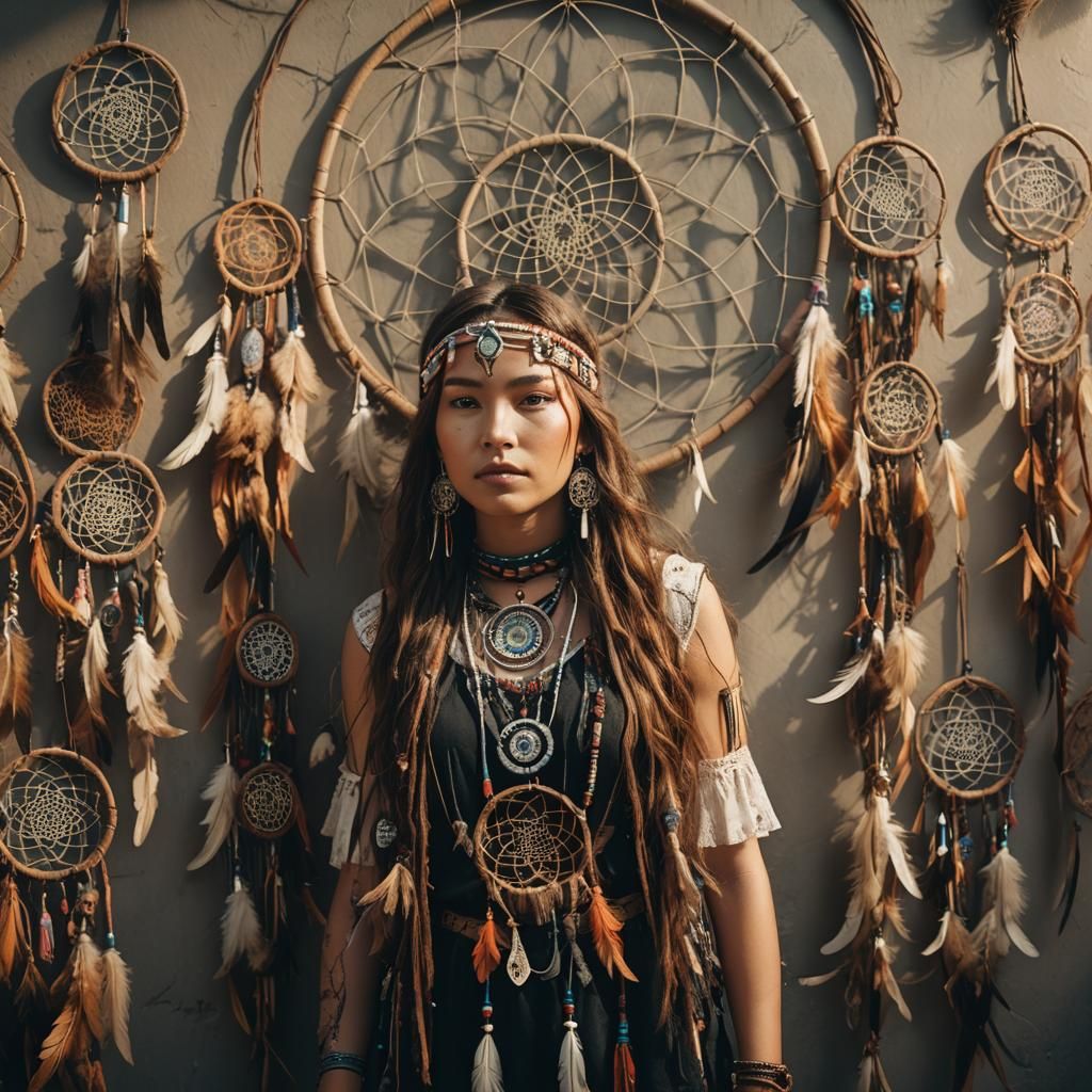 Goddess of Dreamcatchers: Cinematic Film Still