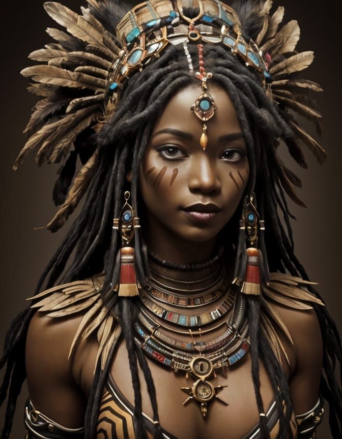 Himba Trickster Goddess of Mischief