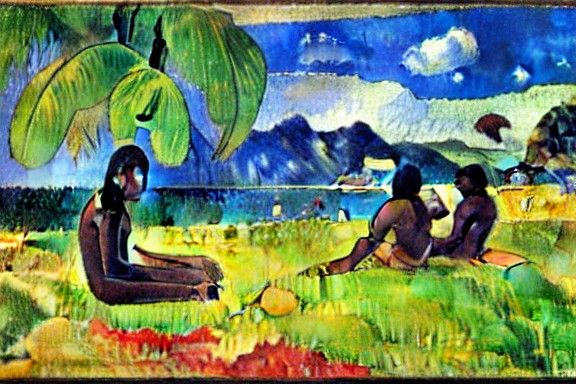 Gauguin Style Romanticism: Manao Tupapau Interpretation