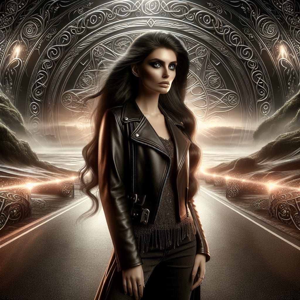 Goddess of Roads: Digital Matte Painting