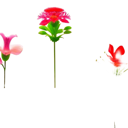 Colorful Floral and Faces in High Resolution
