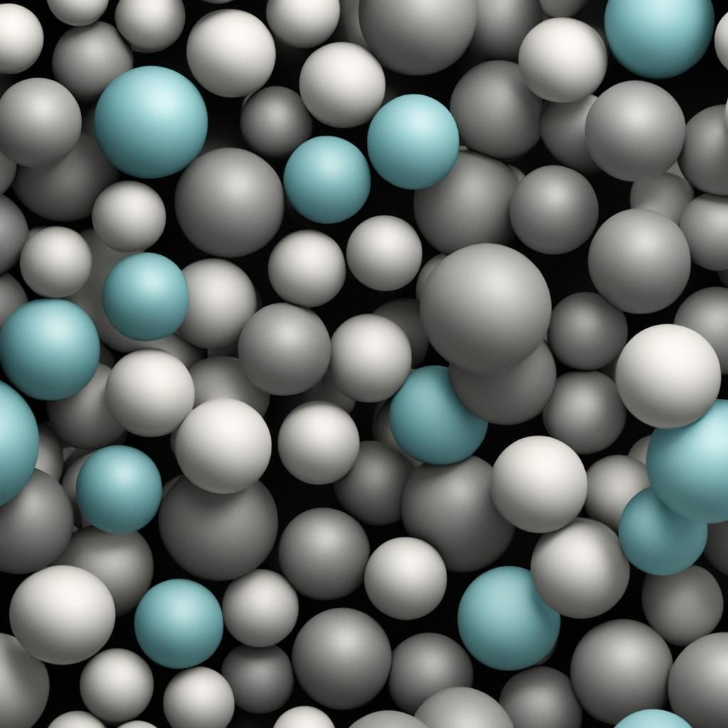 Detailed Matte Painting of Spheres