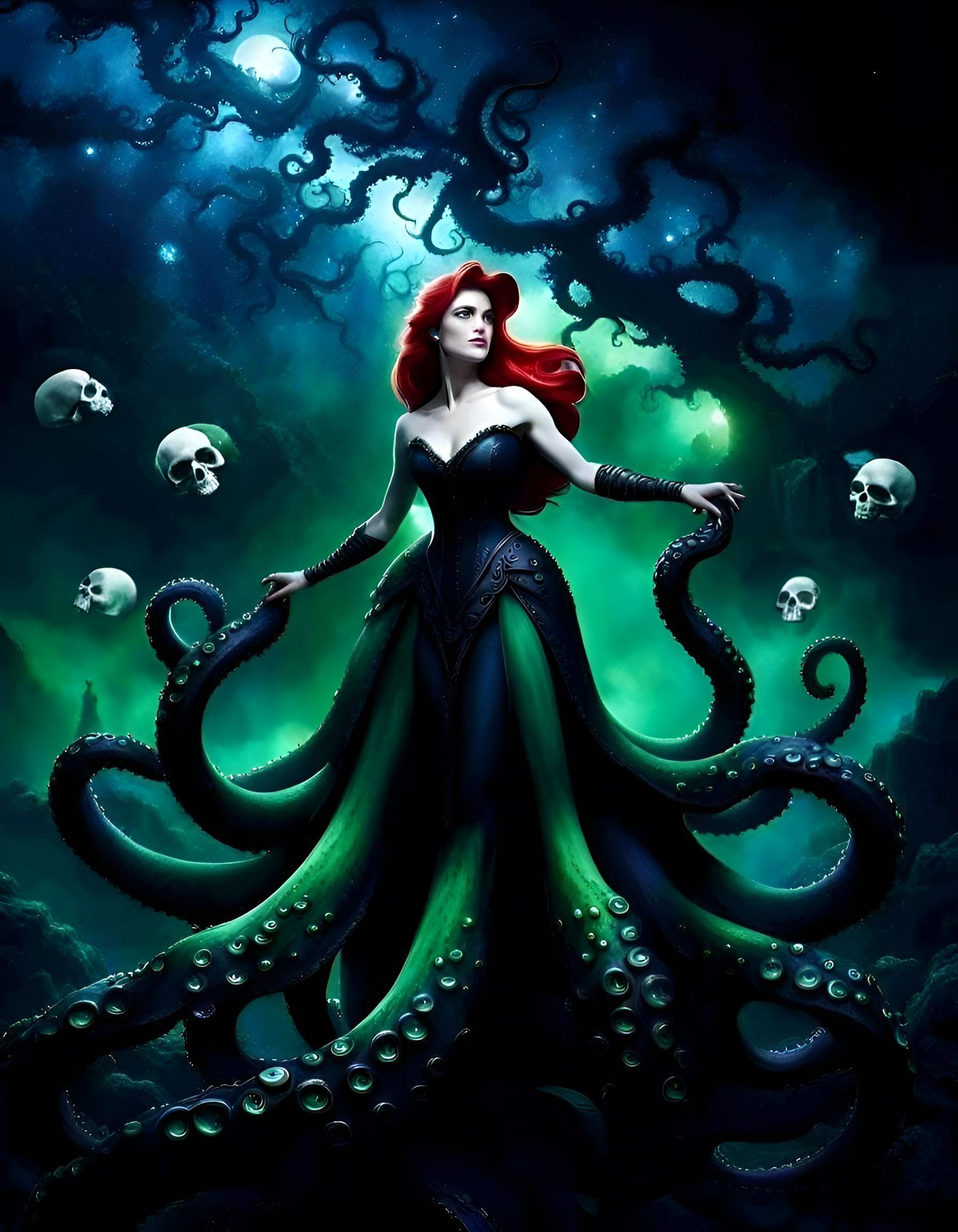 Ariel the Sea Witch and Her Poor Unfortunate Souls