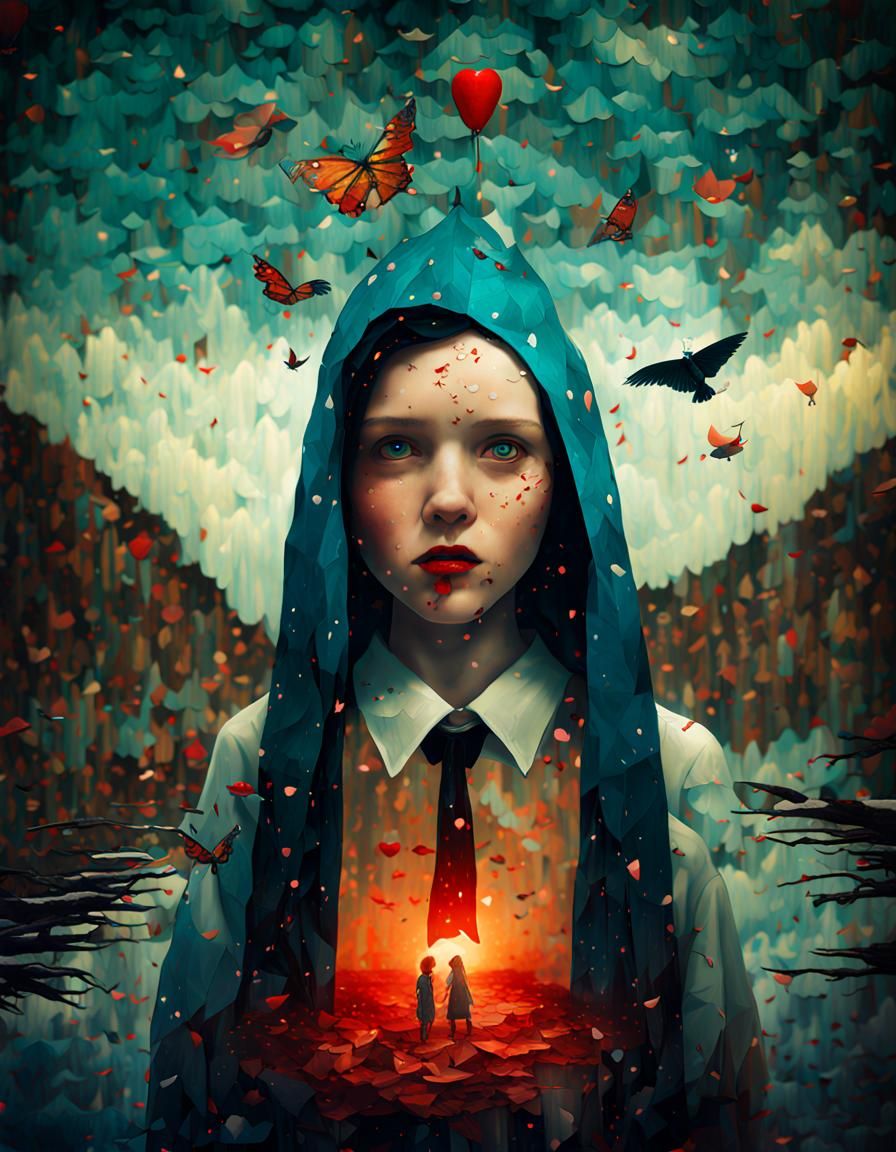 Last Hope: Symbolic Landscape Art