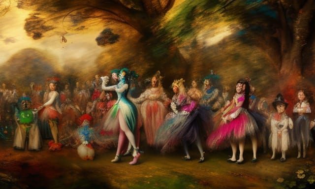 Thomas Gainsborough, The Gathering of the Juggalos 1765