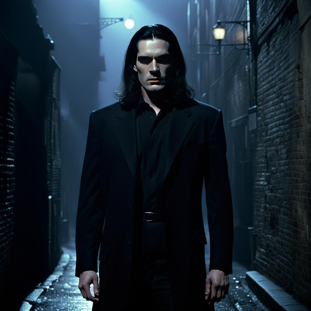 Peter Steele as Vampire in Film Noir Style