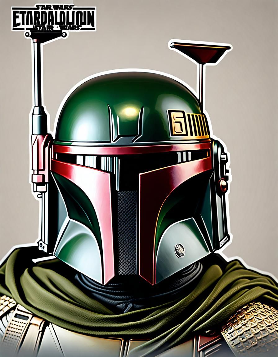 Boba Fett Digital Matte Painting in 8K
