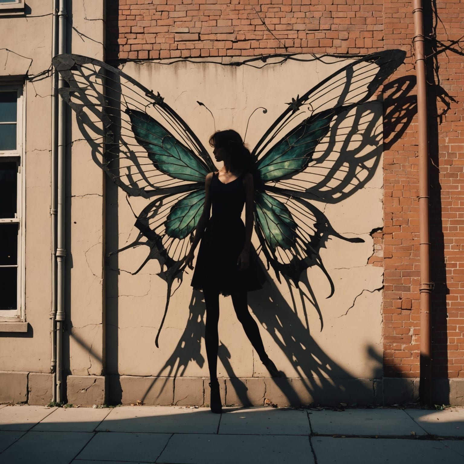 Person's Shadow Reveals a Fairy