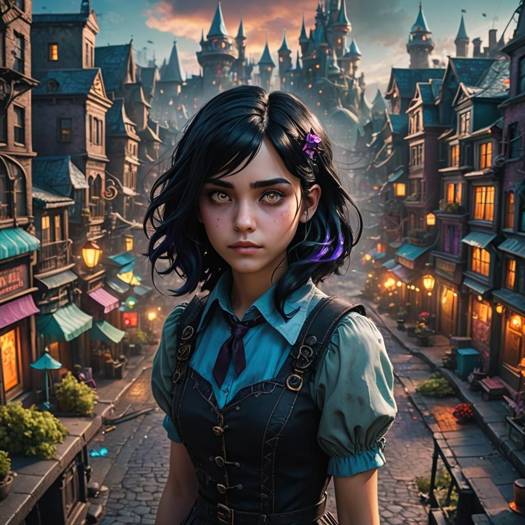 Alice in Twisted Wonderland: Dark Fantasy 3D Portrait