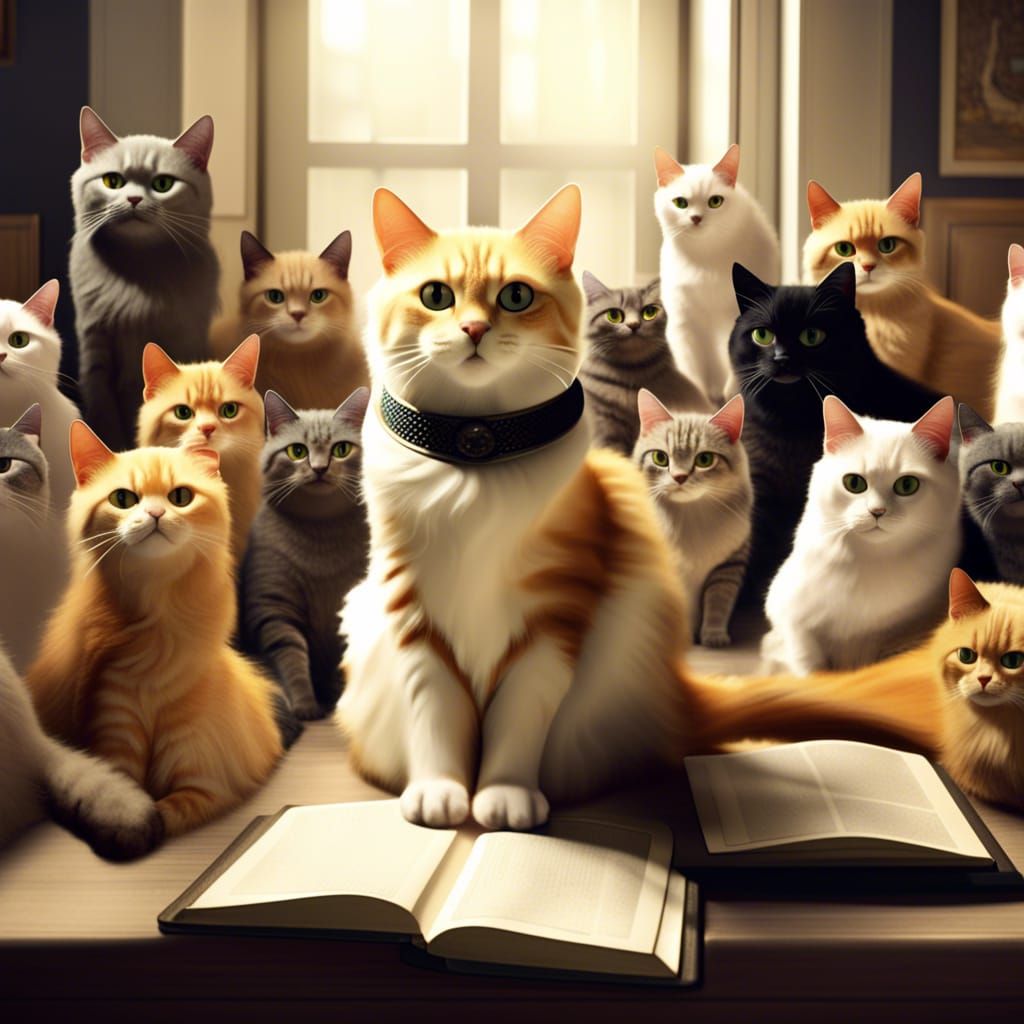 Advanced cat civilization