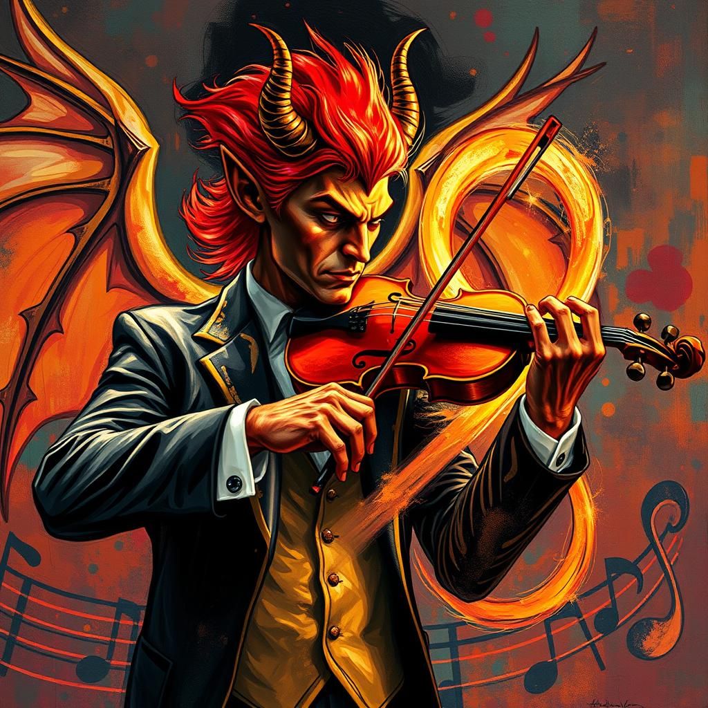 Hyper realism  The Devil  Went Down To Georgia The devil's v...