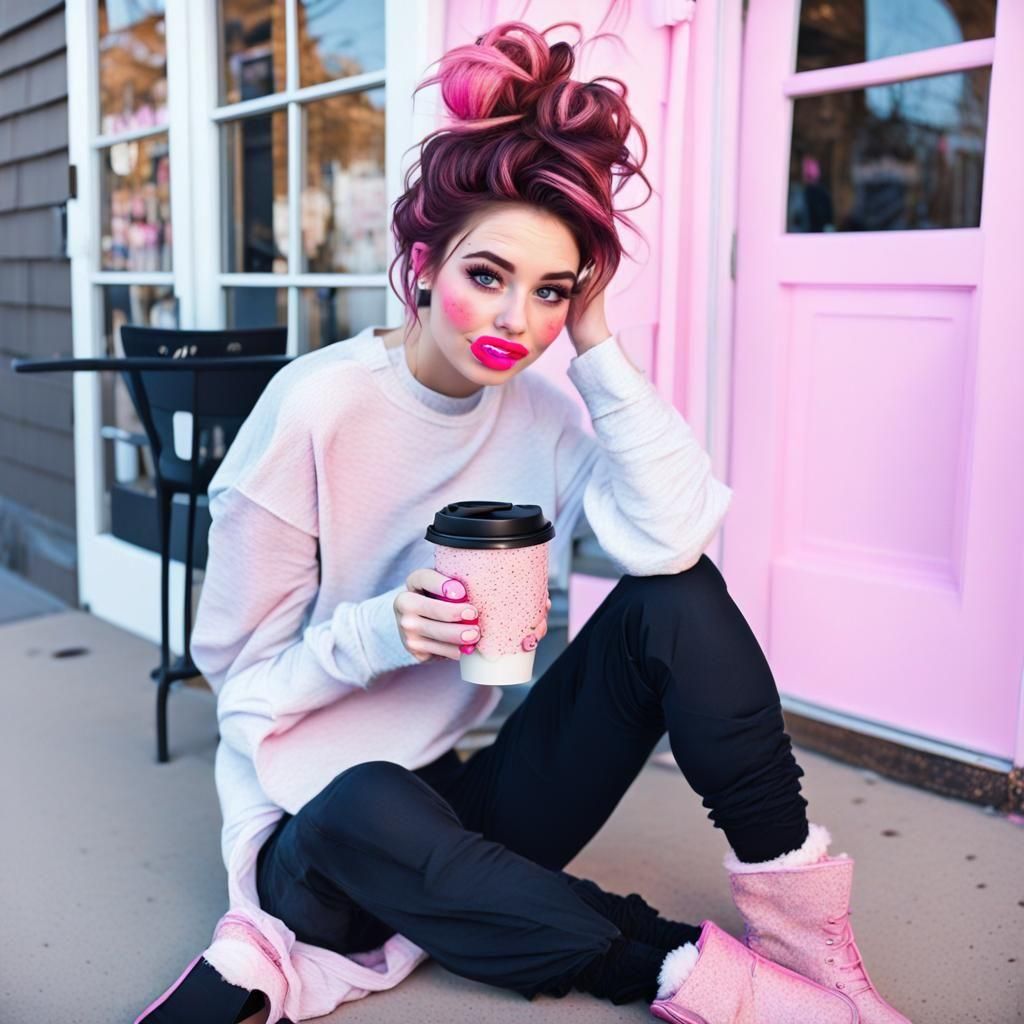 Whimsical Children Dancing: A Cartoon Charcoal Sketch