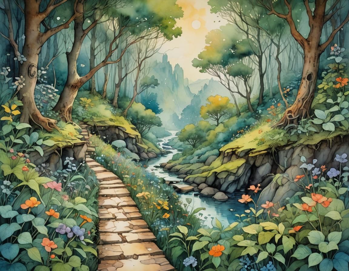 Do not go where the path may lead, go instead where there is...