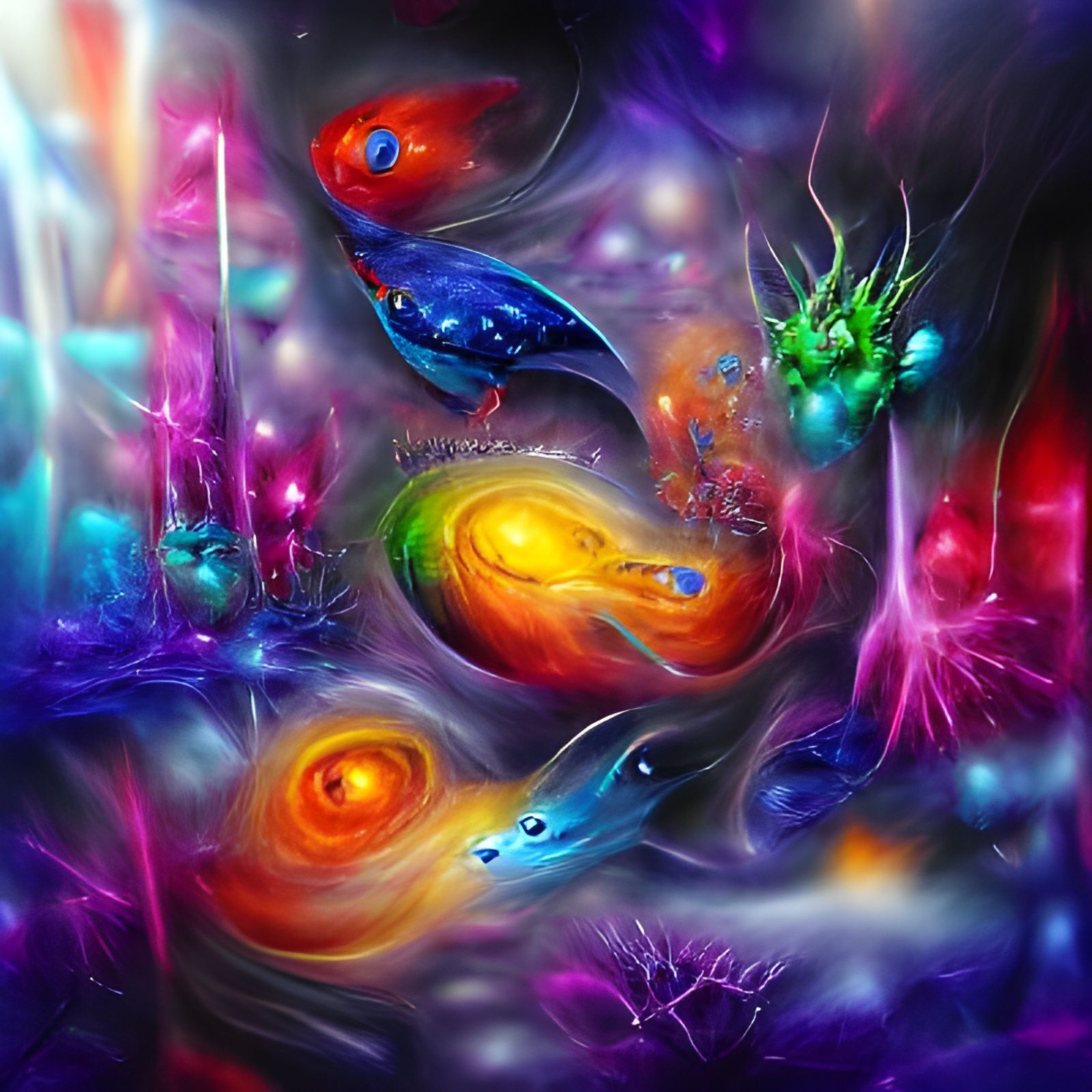 Abstract Portal to Another Dimension