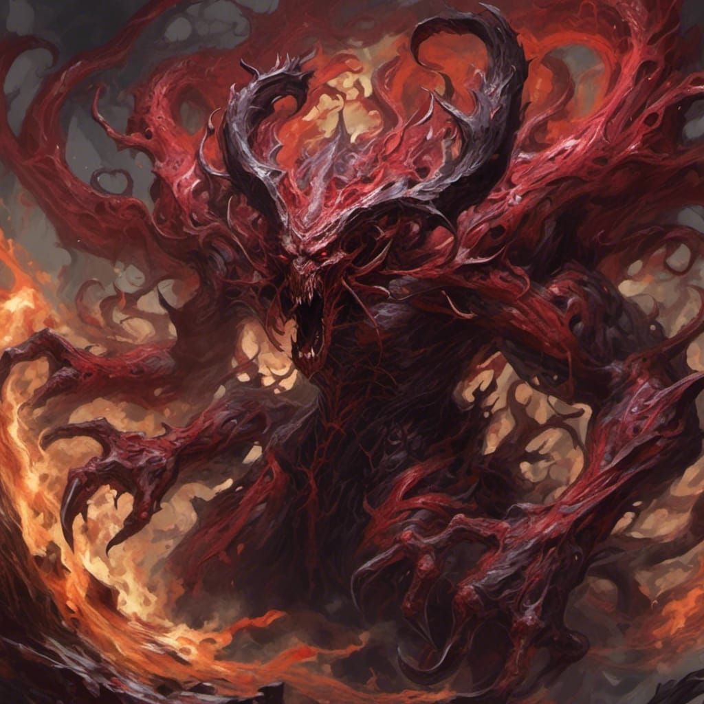 Surreal Inner Demons Unraveling Sanity