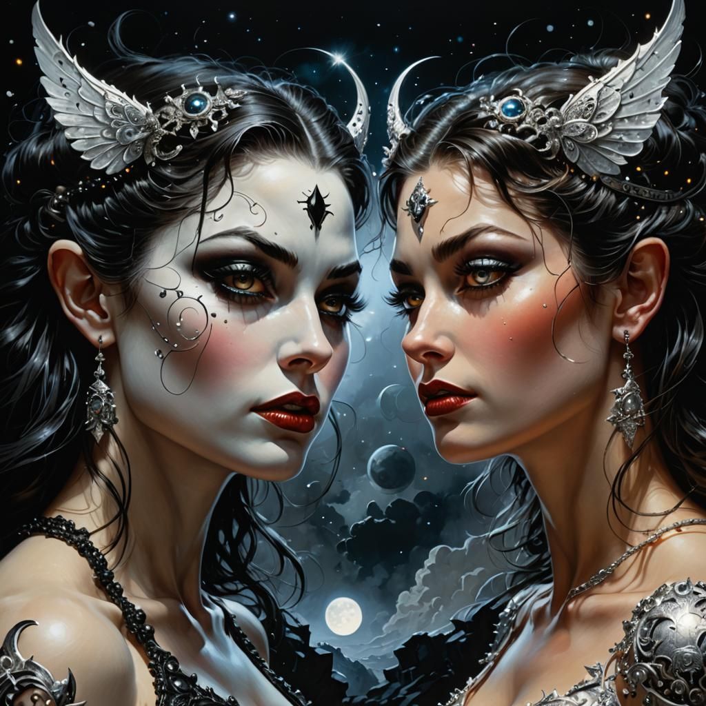 Good Versus Evil: A Yin-Yang Portrait