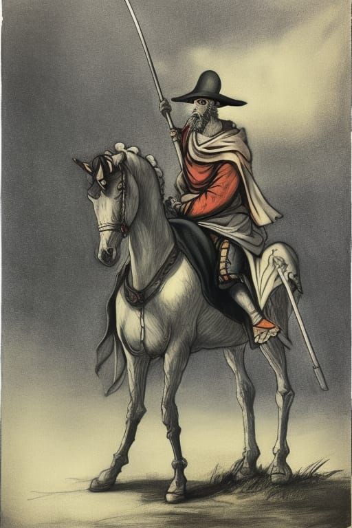 The Ingenious Gentleman Don Quixote of La Mancha and his Glorious Noble Steed