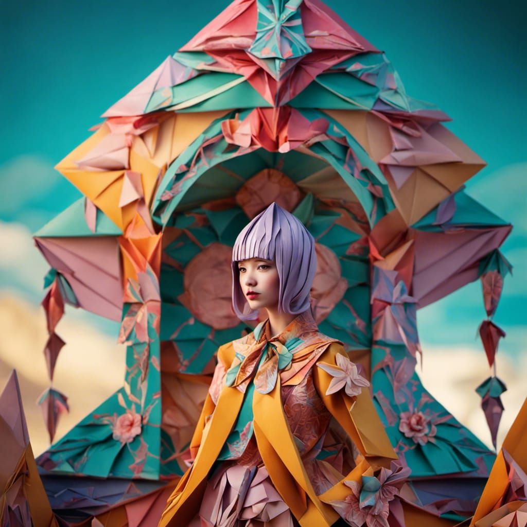 Origami Fashion Shrine