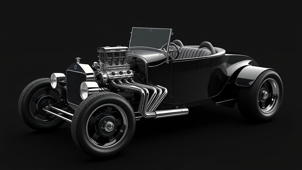 Vintage Roadster Seamlessly Transforms into Modern Sports Ca...