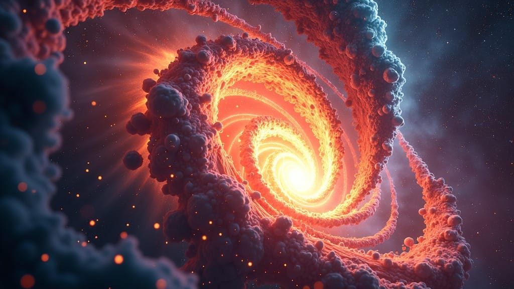 Cosmic Rebirth in Vibrant, Kinetic Pulsar Explosion