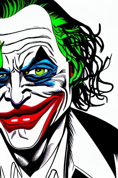 Joker Kills Robin: Hyperdetailed Underground Comix Illustrat...