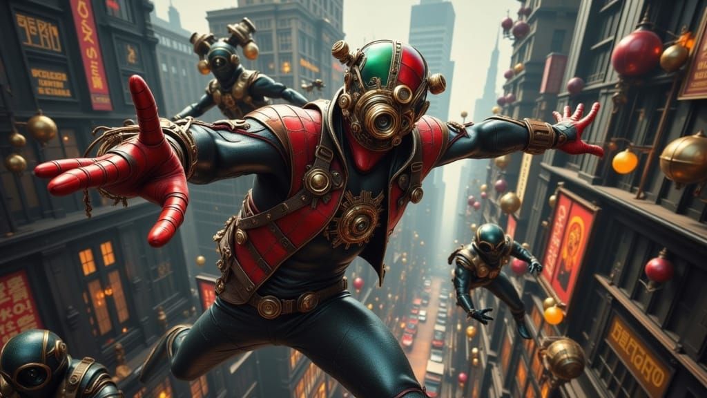 Steampunk Spider-man...