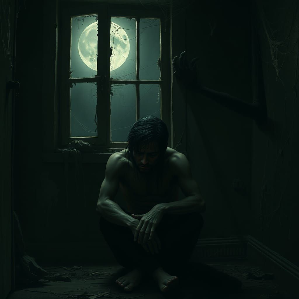 Despair: A Dark and Moody Digital Painting