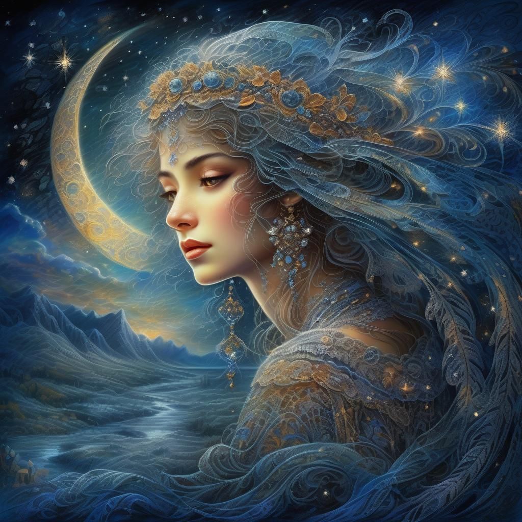 Lace in Starry Wind: Royo and Wall Style