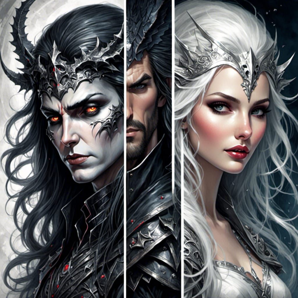 Fantasy Character Art Inspired by Comic Artists