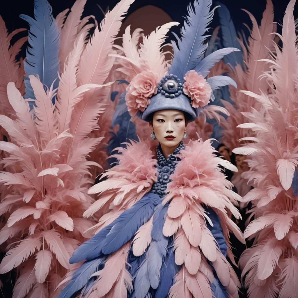 Paris Fashion Week 1999: Whimsical Feathered Creatures