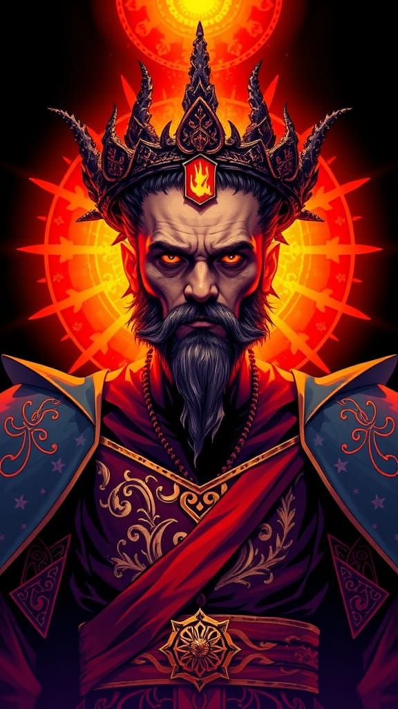 Ruler of the Damned with Thorns Crown