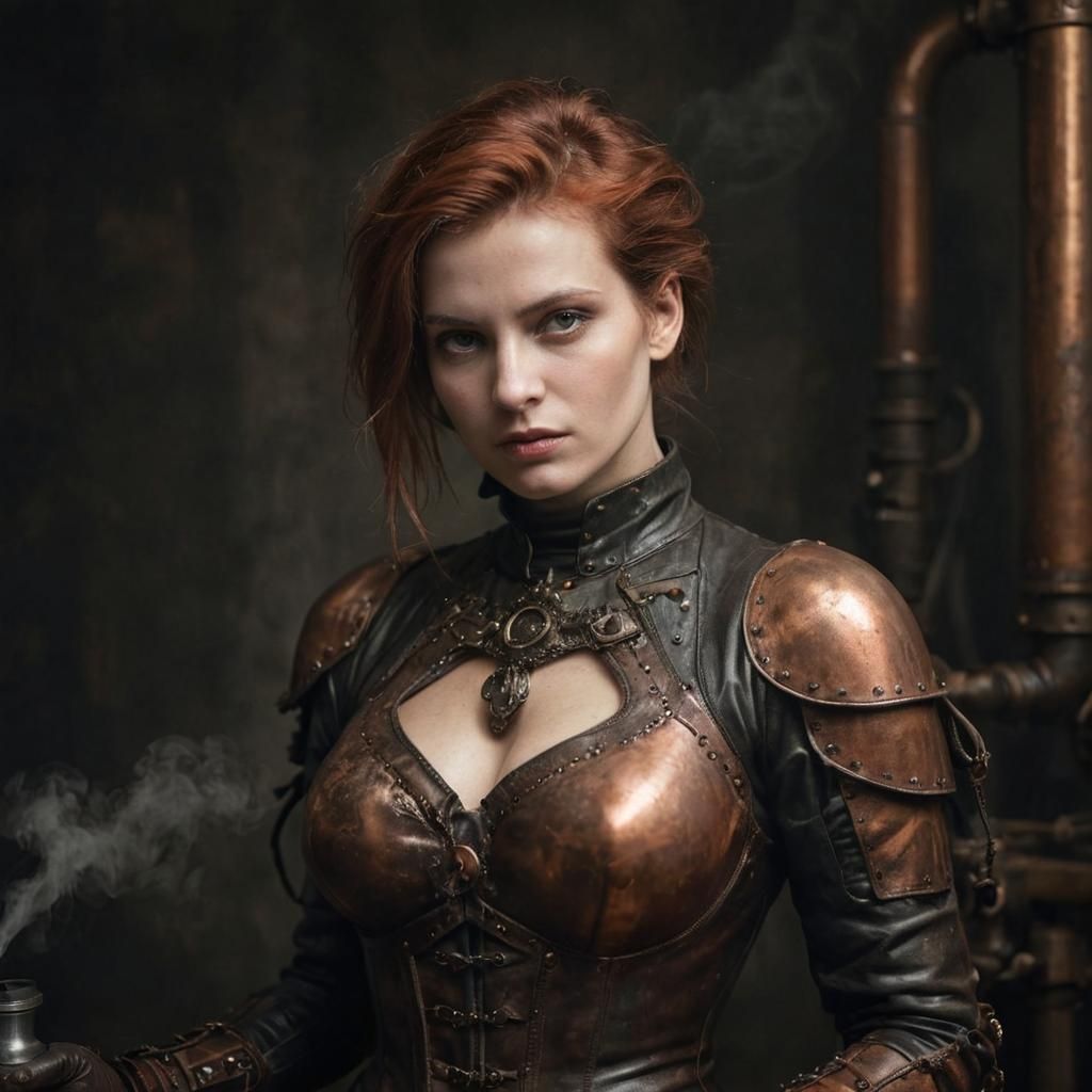 Copper and Leather in Golden Light