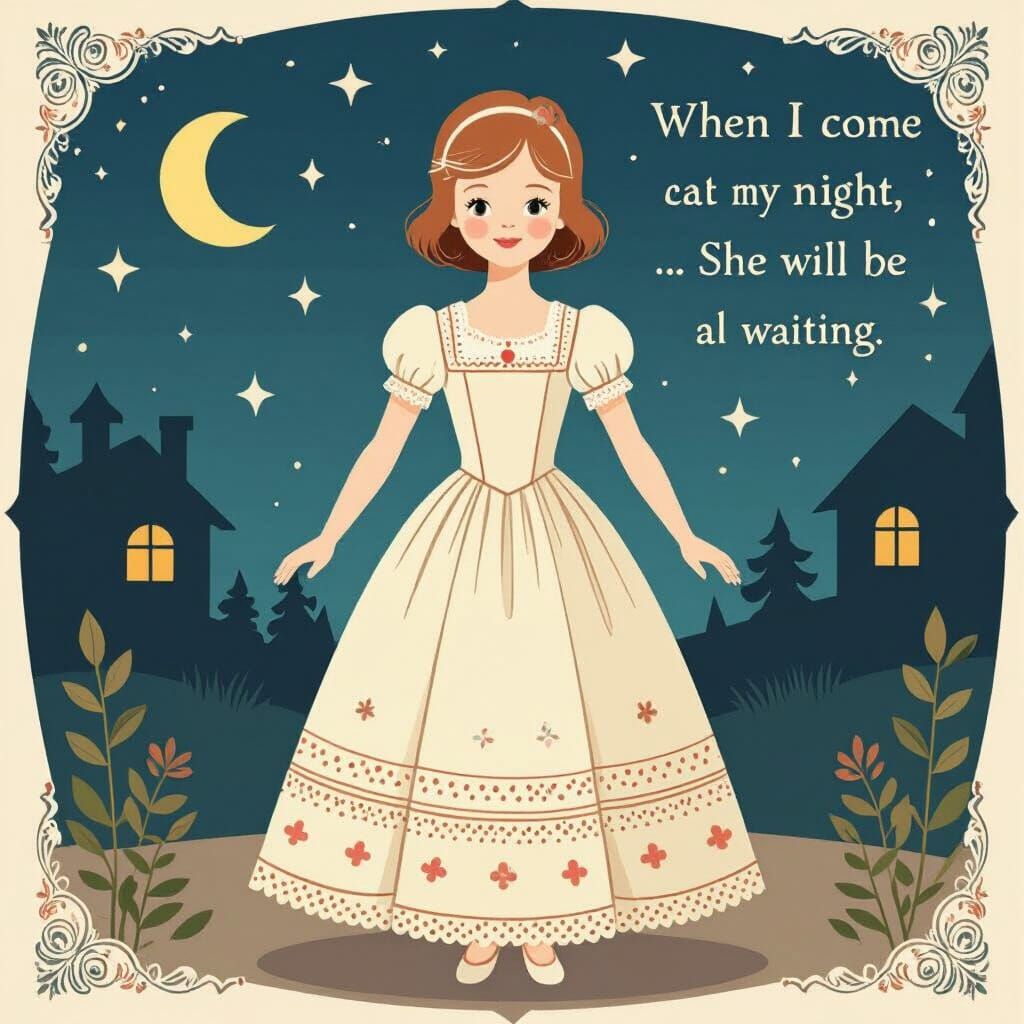 AI Generated Paper Doll Companion