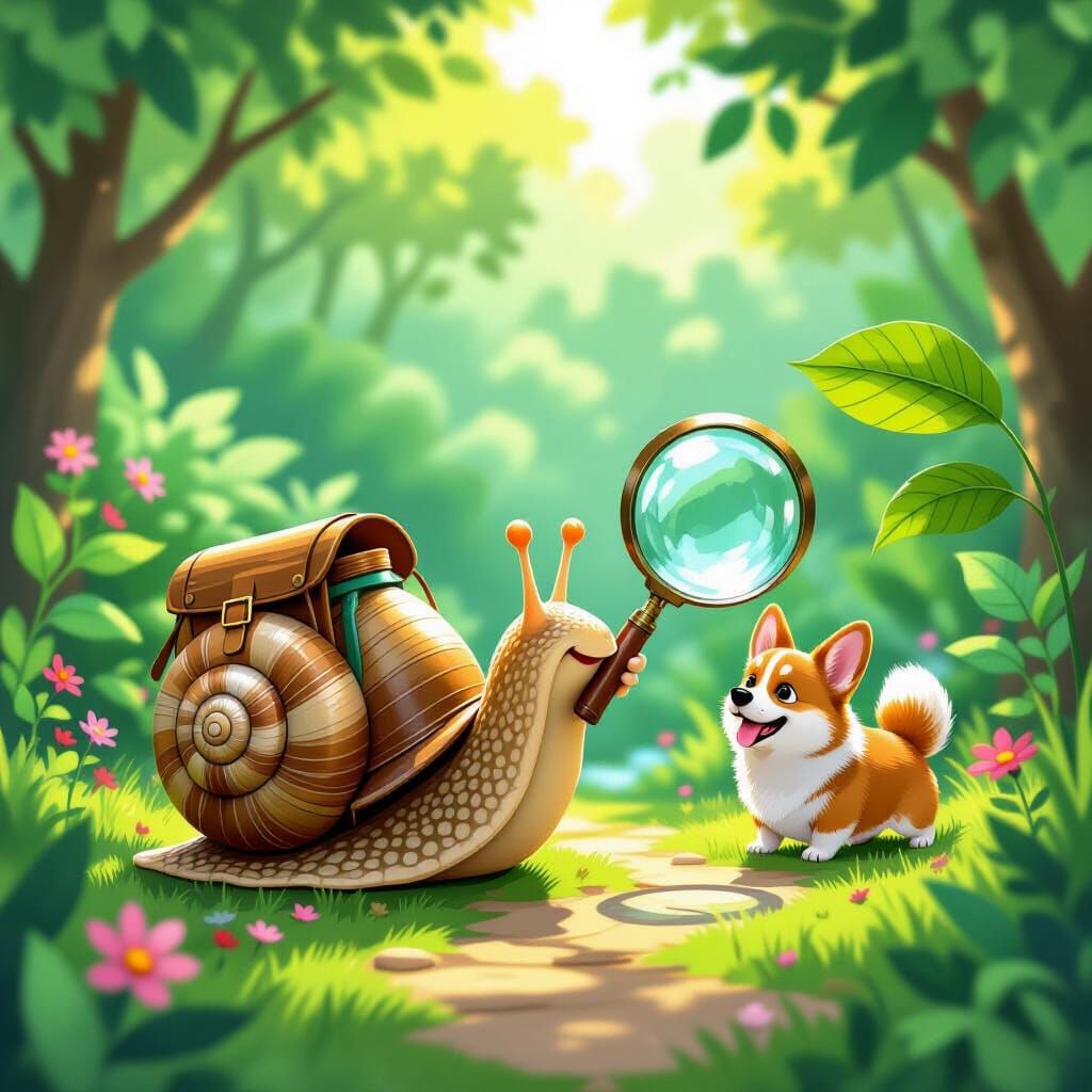 Gary the Snail's Backyard Adventure