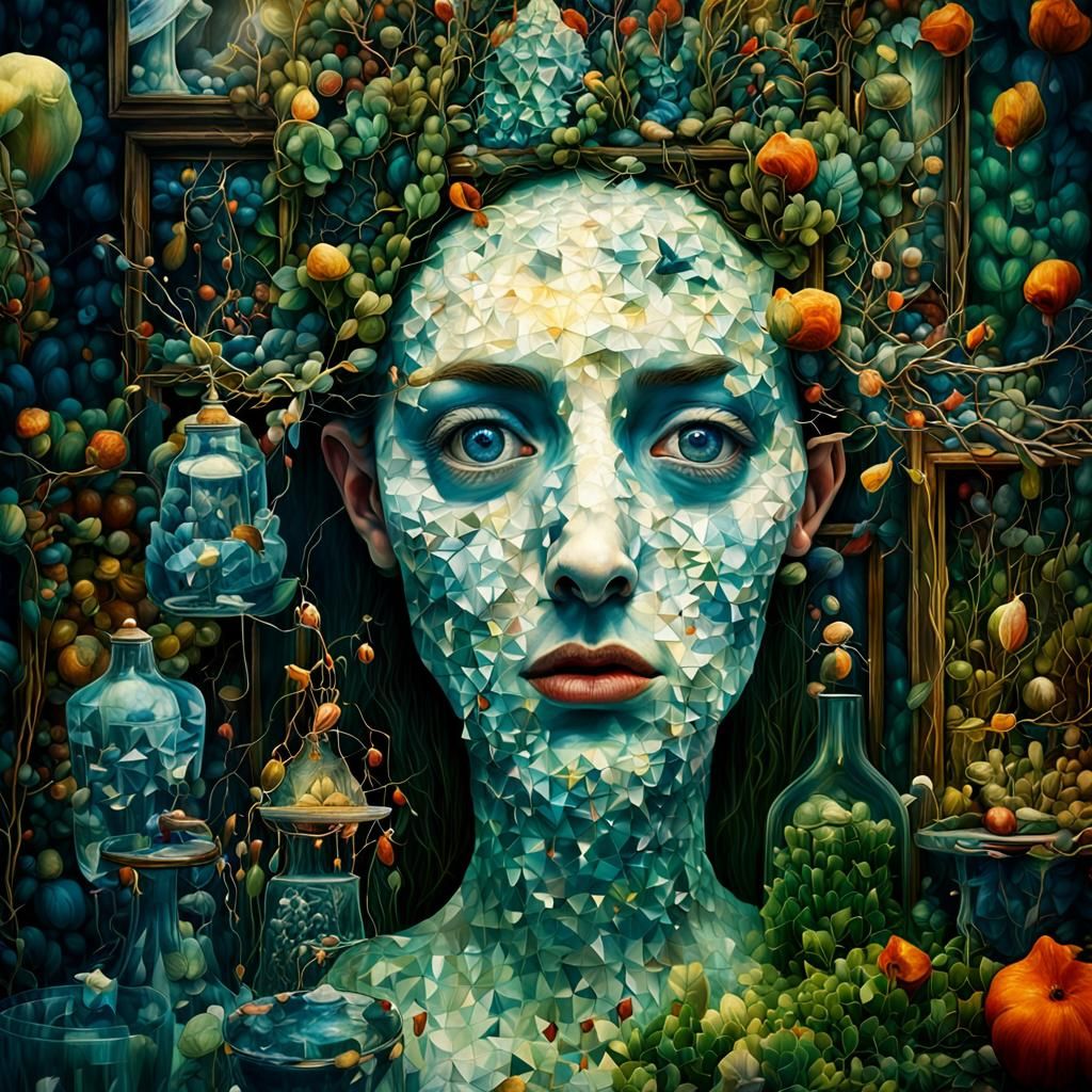 Magical Biological Forms with Dreamy, Surreal Prism