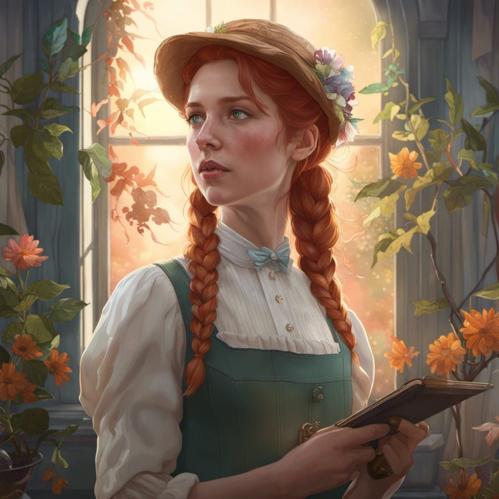 Anne of Green Gables Portrait in Unreal Engine 5